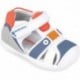 SANDALIA BIOMECANICS PRIMEROS PASOS SPORT 242154-A BLANCO_NARANJA