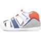 SANDALIA BIOMECANICS PRIMEROS PASOS SPORT 242154-A BLANCO_NARANJA