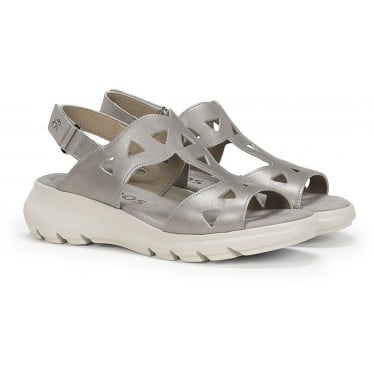 SANDALIAS FLUCHOS F1657 PLATA