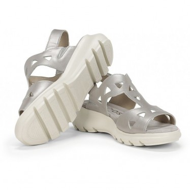 SANDALIAS FLUCHOS F1657 PLATA
