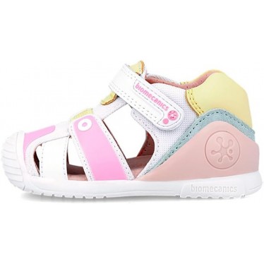 SANDALIAS BIOMECANICS 242154-B PRIMEROS PASOS BLANCO_VANILA