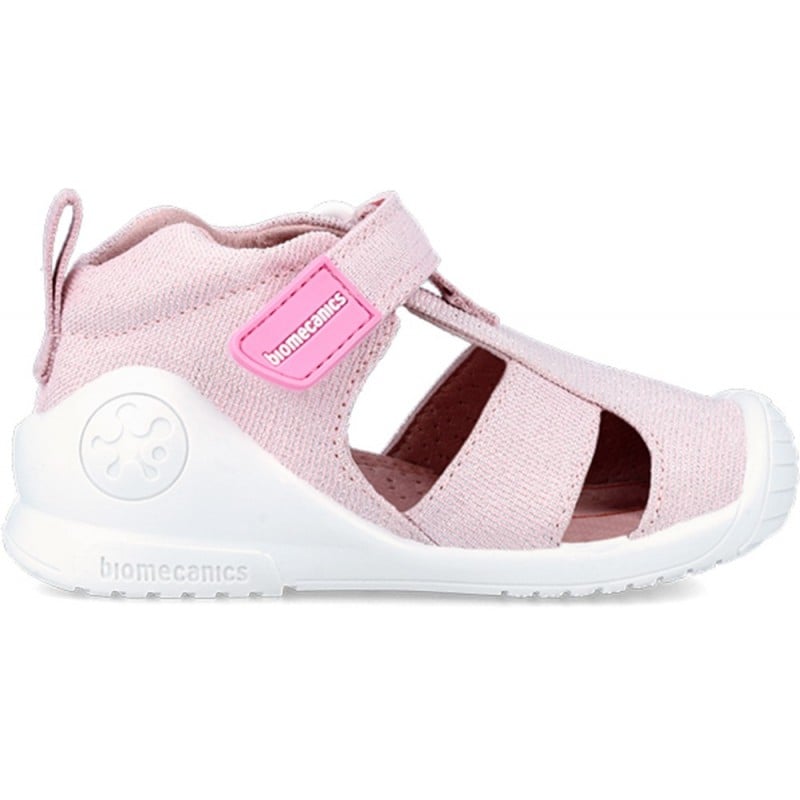 SANDALIA BIOMECANICS PRIMEROS PASOS 242189 METALIZADO ROSA