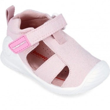 SANDALIA BIOMECANICS PRIMEROS PASOS 242189 METALIZADO ROSA