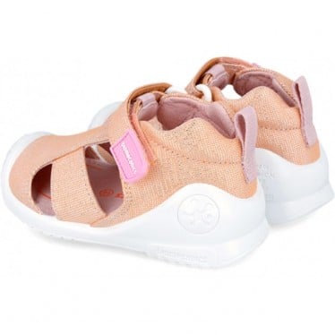 SANDALIA BIOMECANICS PRIMEROS PASOS 242189 METALIZADO BEACH