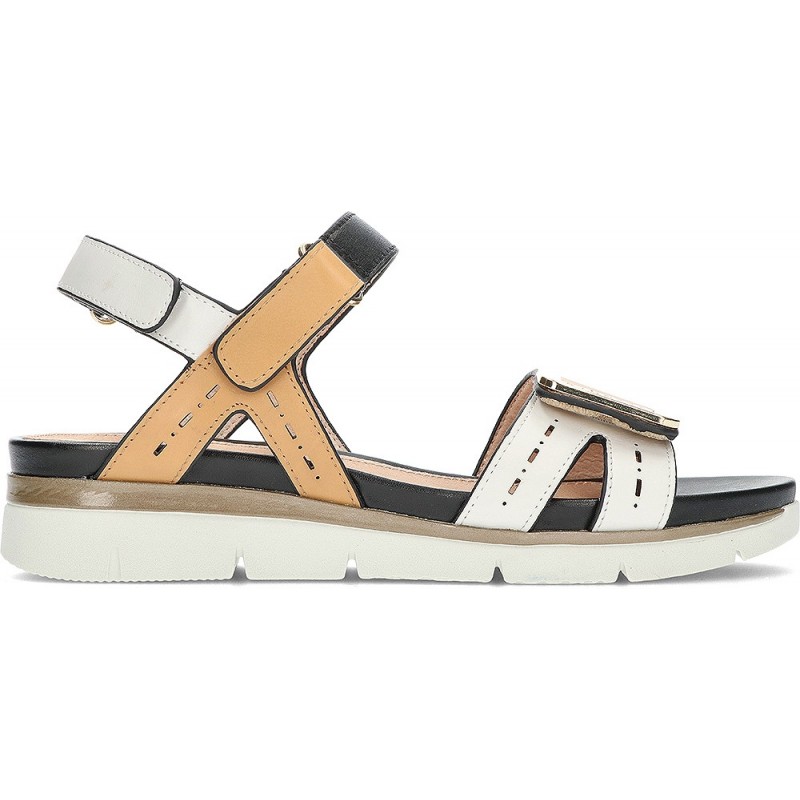 Sandalias Stonefly 220834 Elody 24 Calf LTH WHITE