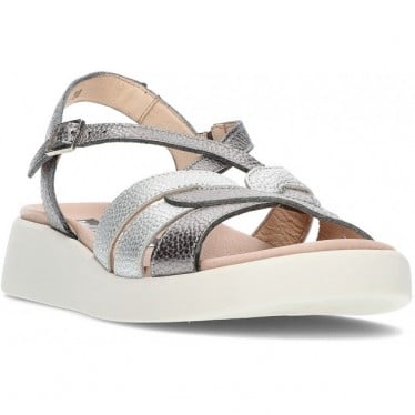 SANDALIA WONDERS PATERNA C-6530 PLATA_PLOMO
