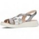 SANDALIA WONDERS PATERNA C-6530 PLATA_PLOMO