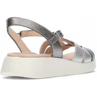 SANDALIA WONDERS PATERNA C-6530 PLATA_PLOMO
