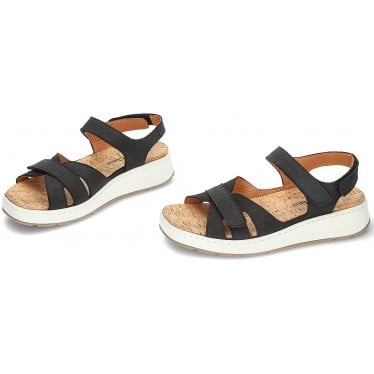 Sandalias Comfort Class OSLO-18 Luxor NEGRO