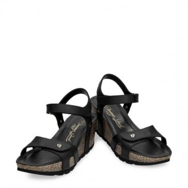 Sandalia Panama Jack Ruth BLACK_B1