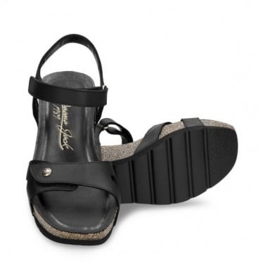 Sandalia Panama Jack Ruth BLACK_B1