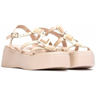 SANDALIA WONDERS CAROLINA A-3703 NATURAL