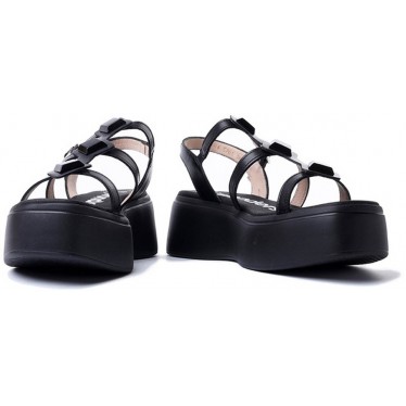 SANDALIA WONDERS CAROLINA A-3703 BLACK