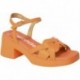 SANDALIA WONDERS CAROLINA A-3703 APRICOT