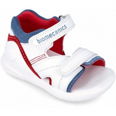 SANDALIA BIOMECANICS SIN PUNTERA 242145 BLANCO
