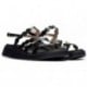 Sandalias Wonders C-6531 Motril NEGRO