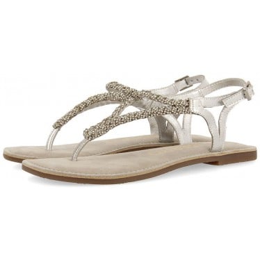 Sandalias Gioseppo Poussan 72061 PLATA