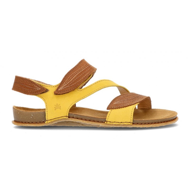 SANDALIAS EL NATURALISTA PANGLAO 5810S CURRY_WOOD