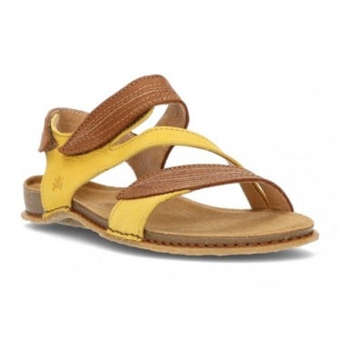 SANDALIAS EL NATURALISTA PANGLAO 5810S CURRY_WOOD