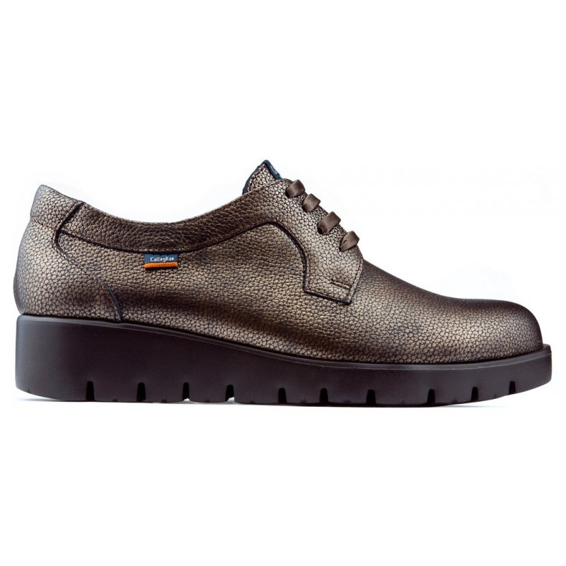 ZAPATOS CALLAGHAN HAMAN NATURAL GOLD BRONCE