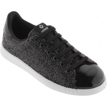 DEPORTIVAS VICTORIA 112558 GLITTER NEGRO
