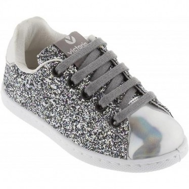 DEPORTIVAS VICTORIA 112558 GLITTER PLATA