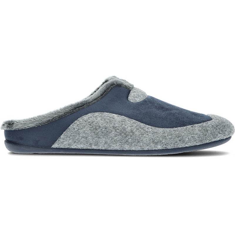 Zapatillas de ir por casa Garzón 8451440 Aitana MARINO_GRIS_OSC