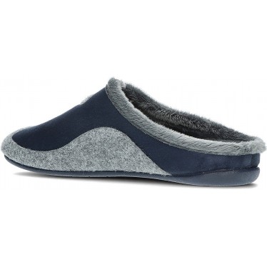 Zapatillas de ir por casa Garzón 8451440 Aitana MARINO_GRIS_OSC