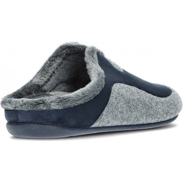 Zapatillas de ir por casa Garzón 8451440 Aitana MARINO_GRIS_OSC
