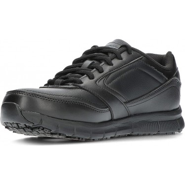 DEPORTIVA SKECHERS WORK RELAXED FIT NAMPA SR 77156EC BLACK