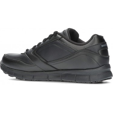 DEPORTIVA SKECHERS WORK RELAXED FIT NAMPA SR 77156EC BLACK