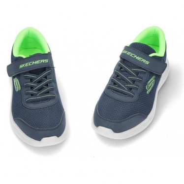 Deportiva skechers niño 404015 Sprint Surge NAVY_LIME