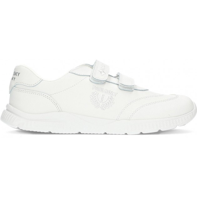 Zapatillas unisex colegial Pablosky 203900 BLANCO Zapatillas unisex colegial Pablosky 203900 BLANCO