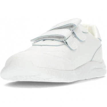 Zapatillas unisex colegial Pablosky 203900 BLANCO