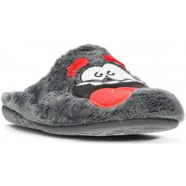 Pantuflas de casa para hombre de VULLADI modelo 6205 MONTBLANC_GRIS