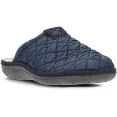 Pantuflas de casa para hombre de VULLADI modelo 6898 MARINO