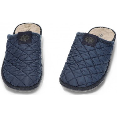 Pantuflas de casa para hombre de VULLADI modelo 6898 MARINO