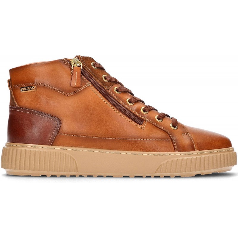 Zapato abotinado mujer Pikolinos Riells W4Z8584C3 BRANDY
