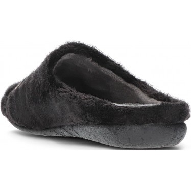 Pantufla para hombre de VULLADI modelo 6206 MONTBLANC_NEGRO