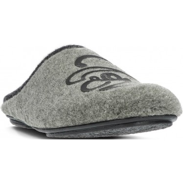 Pantuflas para hombre de VULLADI modelo 6651 MUTON_JASP_GRIS