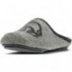 Pantuflas para hombre de VULLADI modelo 6651 MUTON_JASP_GRIS