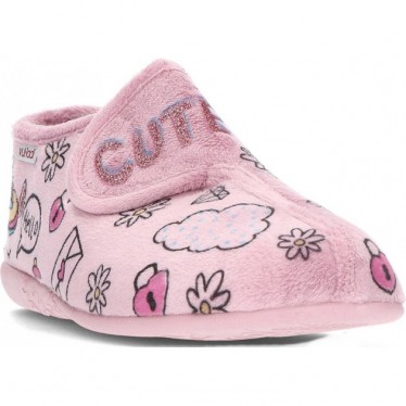 Pantuflas para niña de VULLADI modelo 6217 ALASKA_MAQUILLAJE