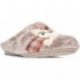 Pantuflas para mujer de VULLADI modelo 6623 MONTBLANC_PARDO