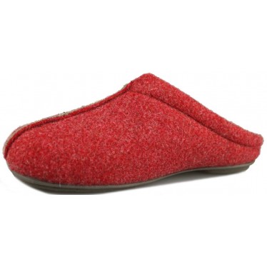 ZAPATILLAS DE CASA VULLADI COMODO W ROJO