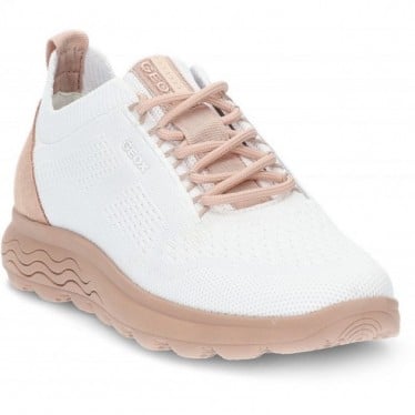 GEOX SPHERICA MUJER WHITE_NUDE