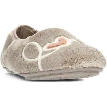 Pantuflas para mujer de VULLADI modelo 6633 MONBLANC_NIQUEL