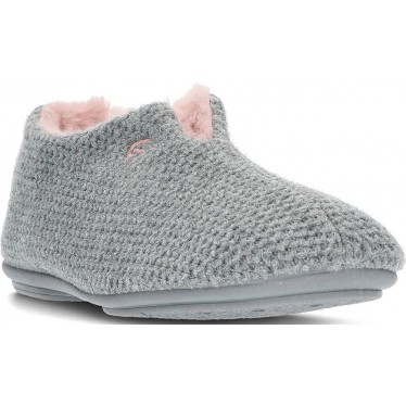 Pantuflas para mujer de GARZON Etna modelo 5821291 GRIS_OSC_MALVA