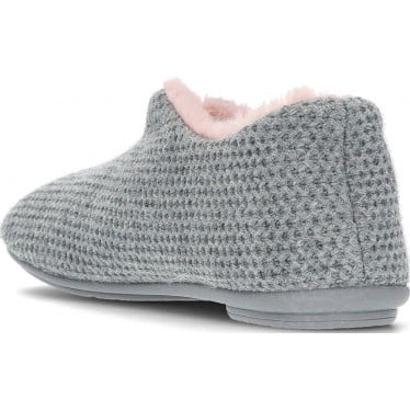 Pantuflas para mujer de GARZON Etna modelo 5821291 GRIS_OSC_MALVA