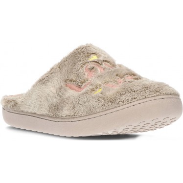Pantuflas para mujer de VULLADI modelo 6394 MONBLANC_NIQUEL
