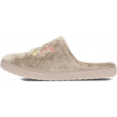Pantuflas para mujer de VULLADI modelo 6394 MONBLANC_NIQUEL